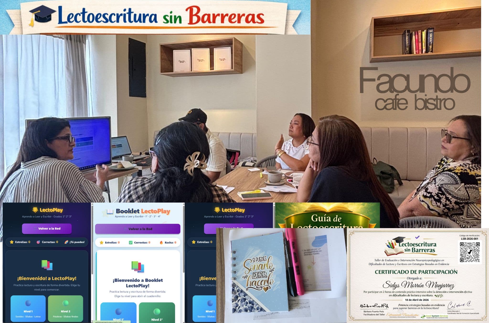 Participantes satisfechas con la guía y las herramientas digitales recibidas